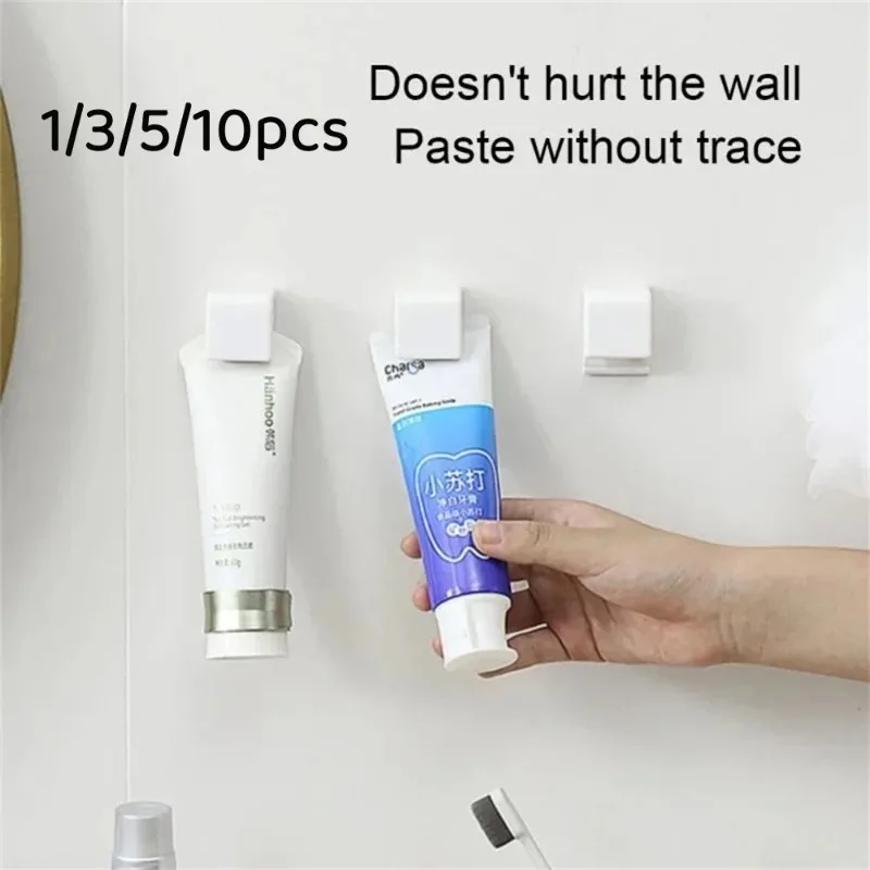 Wall-Mount Toothbrush Holder — 4 Slots, Adhesive - Image 2