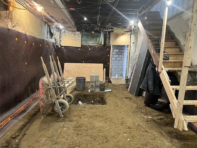 Underpinning contractor working in Toronto