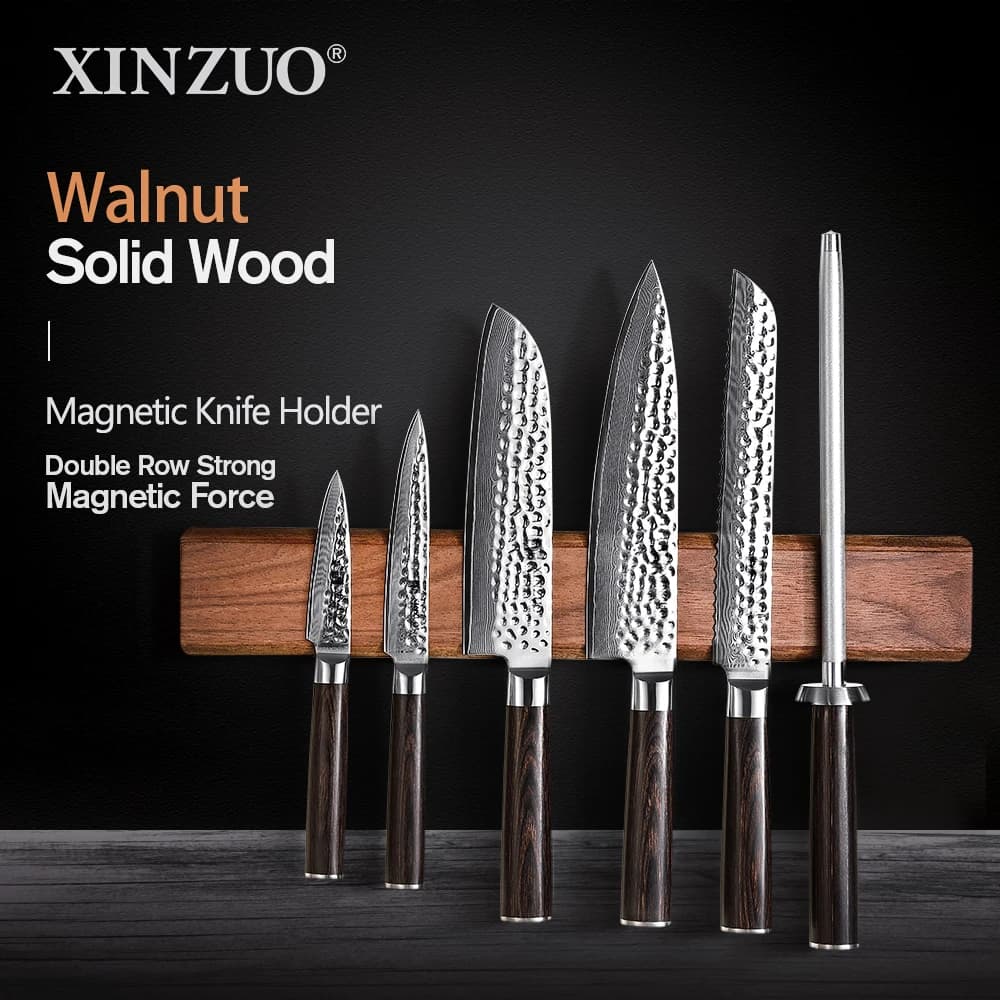 Magnetic Knife Strip — Adhesive Mount, 16"