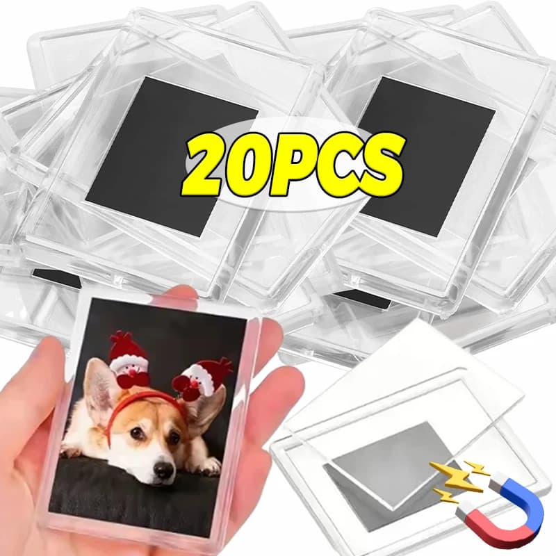 Magnetic Photo Frames — Fridge Display, 6-Pack